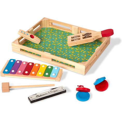 Set 7 instrumente muzicale incepatori Melissa & Doug 1318 - poza 1