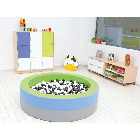 Set 750 bile albe pentru piscina cu bile - poza 3