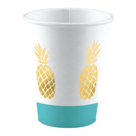 Set 8 boluri ananas 250 ml - poza 1
