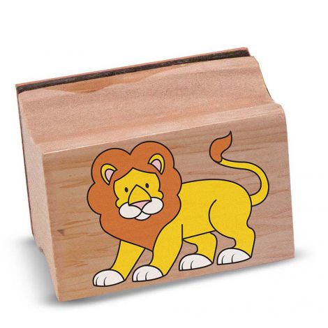 Set 9 stampile din lemn Safari - Melissa & Doug - poza 3
