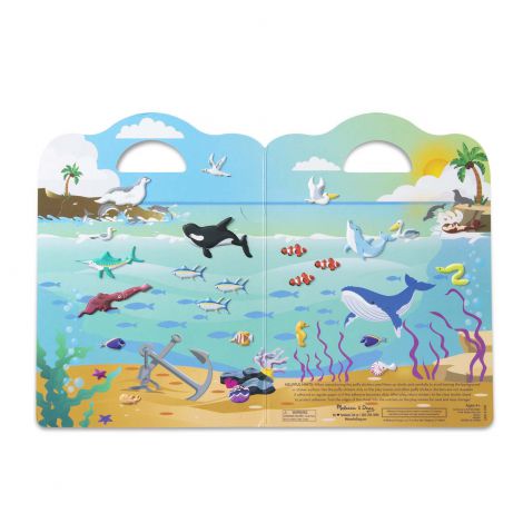 Set abtibilduri pufoase Oceanul - Melissa & Doug - poza 3
