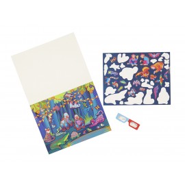 Set abtibilduri reutilizabile 3D Habitate - poza 2