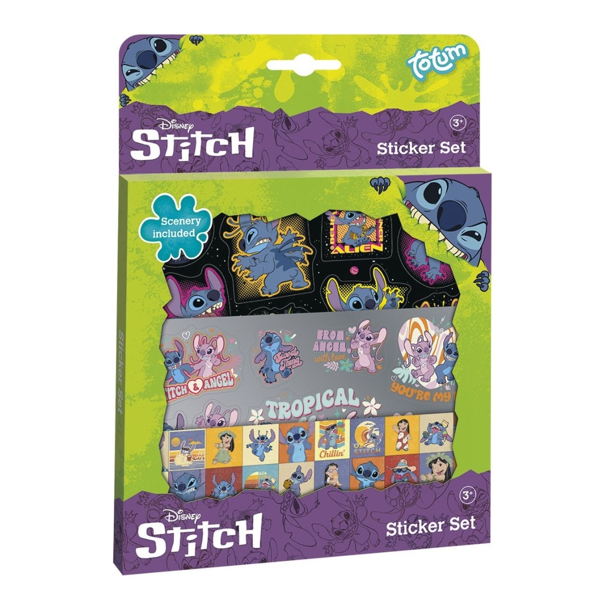 Set abtibilduri Totum Disney Stitch