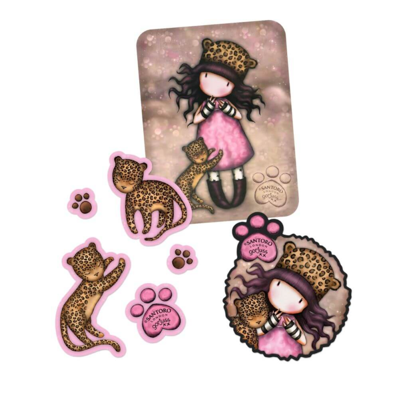 Set abtibilduri Vinil Gorjuss Purrrfect Love - poza 2