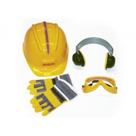 Set Accesorii Bosch Manusi de lucru, ochelari de protectie, protectie pentru urechi si casca Theo Klein 8537 - poza 2