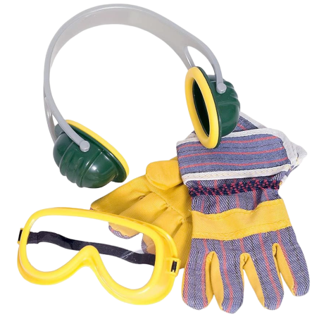 Set accesorii de jucarie Bosch, Manusi, ochelari si casti, 8535 Theo Klein - poza 1