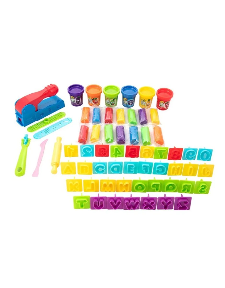 Set activitati cu plastilina parfumata si sidefata Crayola 728g - poza 2