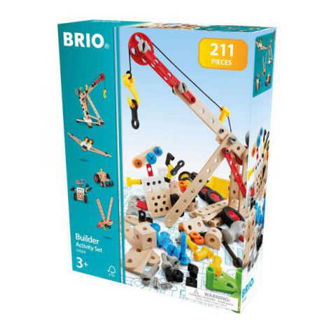 Set activitati de constructie 34588 Brio, 211 piese, 3 ani+ - poza 1