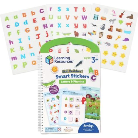Set activitati educative cu abtibilduri - litere si sunete (lb.engleza) - poza 1