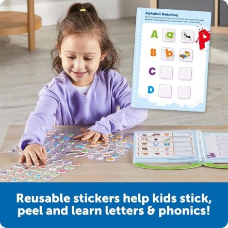 Set activitati educative cu abtibilduri - litere si sunete (lb.engleza) - poza 2