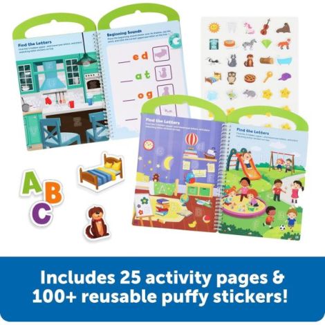 Set activitati educative cu abtibilduri - litere si sunete (lb.engleza) - poza 3