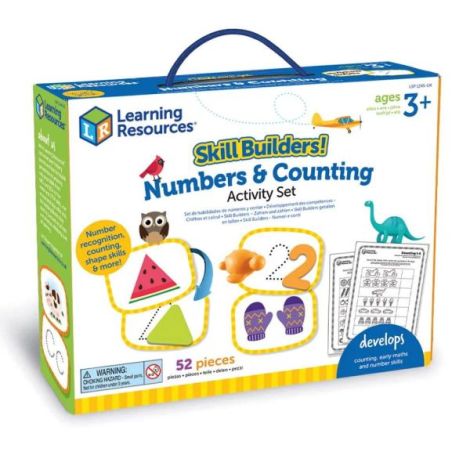 Set activitati educative Invat sa numar pentru copii de 3 -7 ani, 52 piese Learning Resources LSP1245-UK - poza 1