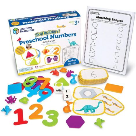 Set activitati educative Invat sa numar pentru copii de 3 -7 ani, 52 piese Learning Resources LSP1245-UK - poza 3