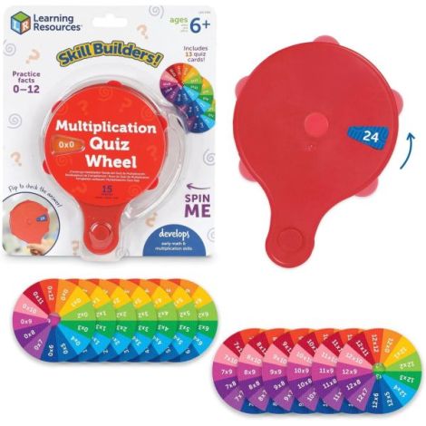 Set activitati educative - rotita cu tabla inmultirii - poza 1