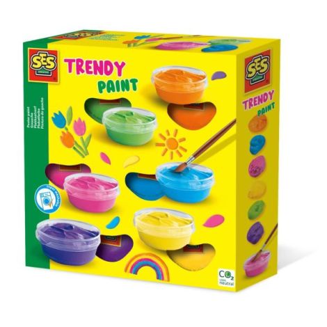 Set acuarele pasta culori trendy (guasa) - poza 1