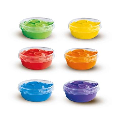Set acuarele pentru degete (6 x 45ml) - poza 2