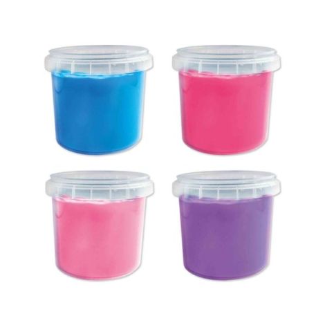 Set acuarele pentru degete, culori trendy (4 x 110ml) - poza 2