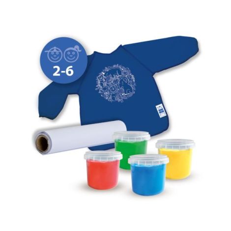 Set acuarele pentru degetele ECO si sort pentru copii - poza 2