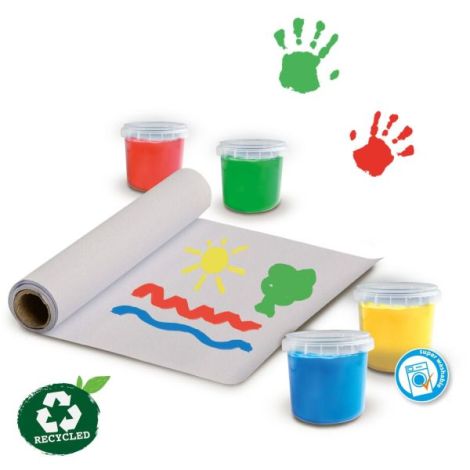 Set acuarele pentru degetele ECO si sort pentru copii - poza 3