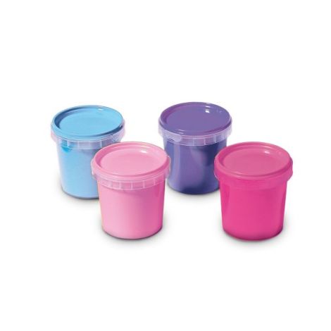 Set acuarele pentru pictat cu degetele 4 x 145 ml. - poza 3