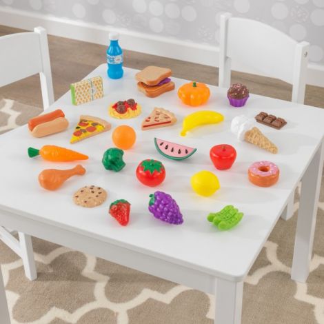 Set alimente de jucarie din lemn 30 piese - poza 3