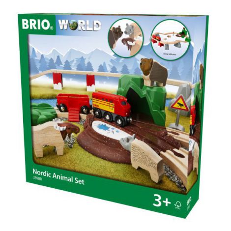 Set animale nordice 33988 Brio - poza 1