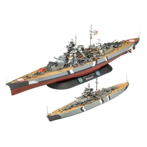 Set aniversar 50 ani bismarck (1:700 & 1:1200)