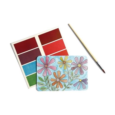 Set artistic cu acuarele DIY - Scenic Hues - Flori si gradini - poza 4