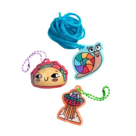 Set artistic DYI - Shrink-Its! - creaza brelocuri prin micsorare - Fun Friends - poza 2
