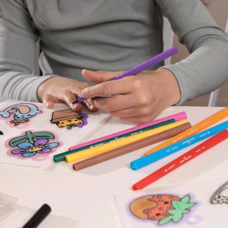 Set artistic DYI - Shrink-Its! - creaza brelocuri prin micsorare - Fun Friends - poza 3