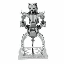 Set asamblare macheta metalica Destroyer Droid Star Wars - Metal Earth - poza 2