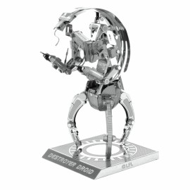 Set asamblare macheta metalica Destroyer Droid Star Wars - Metal Earth - poza 3