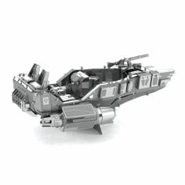 Set asamblare macheta metalica Nava de lupta Snowspeeder Star Wars - Metal Earth - poza 2