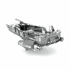 Set asamblare macheta metalica Nava de lupta Snowspeeder Star Wars - Metal Earth - poza 4