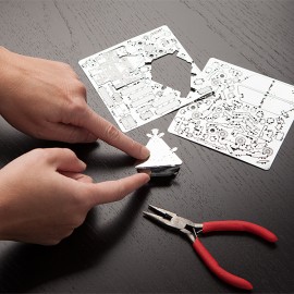 Set asamblare macheta metalica Turnul Big Ben - Metal Earth - poza 5