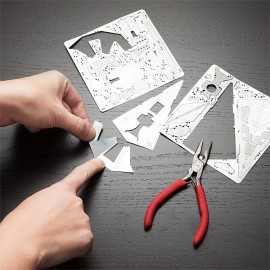 Set asamblare macheta metalica Turnul din Pisa - Metal Earth - poza 2