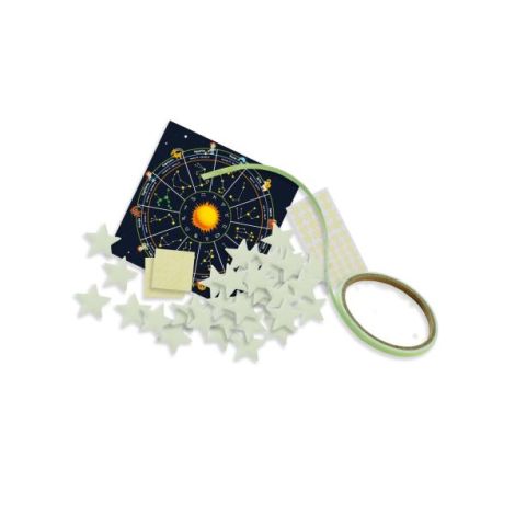 Set autocolante fosforescente cu semne zodiacale pentru copii - poza 2