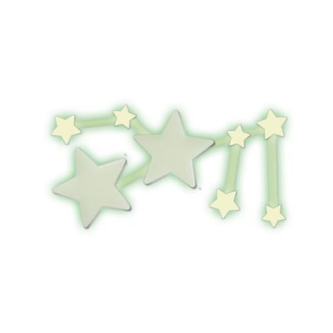 Set autocolante fosforescente cu semne zodiacale pentru copii - poza 4