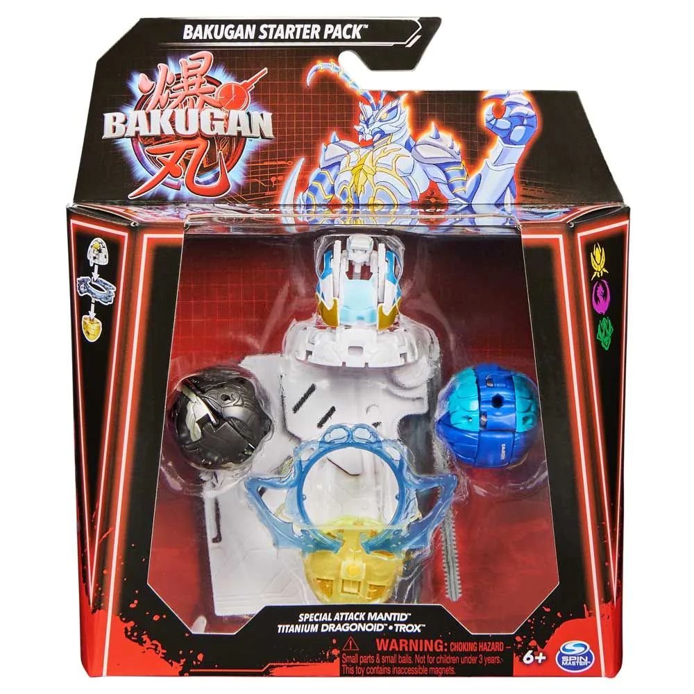 Set Bakugan Special Attack Starter Pack cu 3 figurine - poza 2