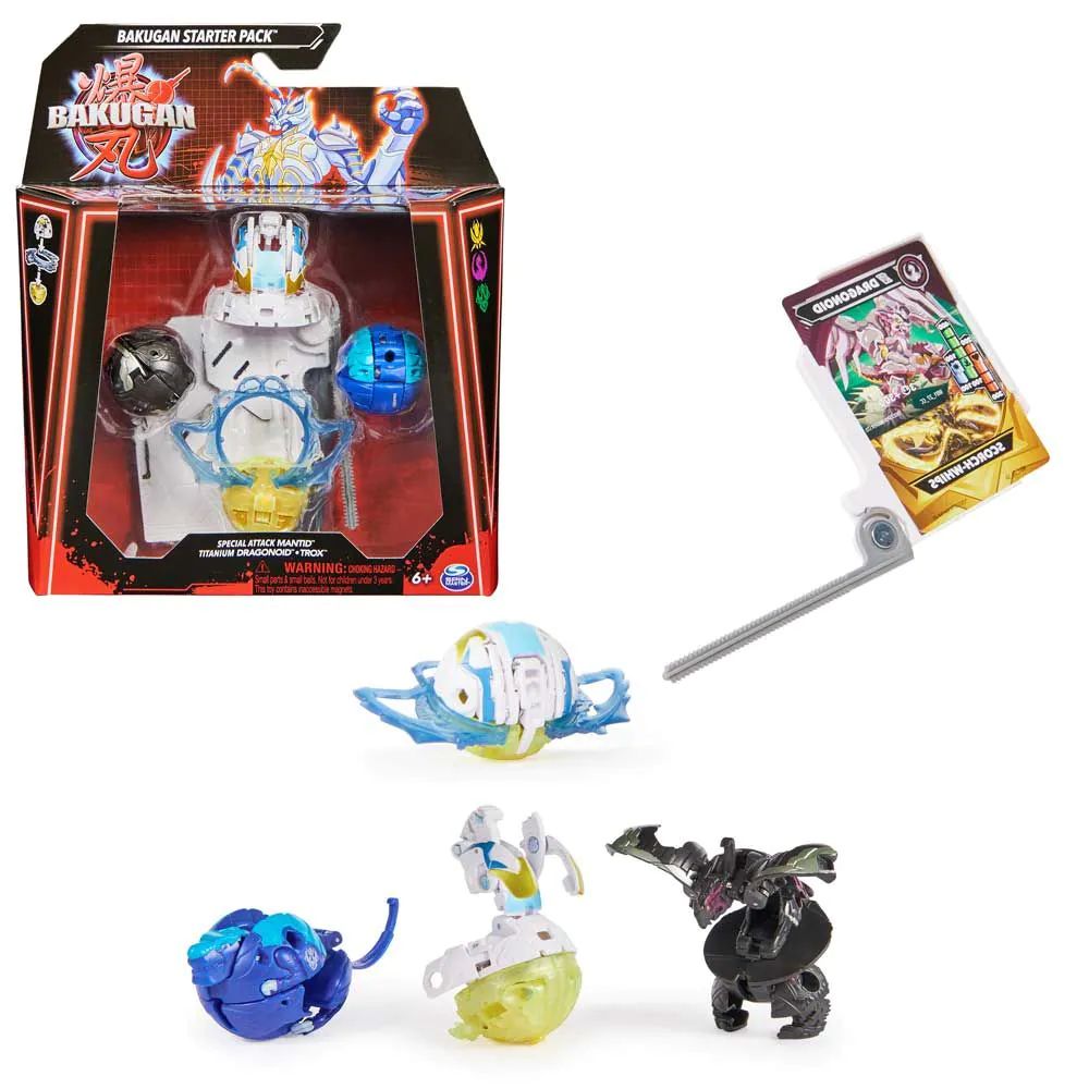 Set Bakugan Special Attack Starter Pack cu 3 figurine - poza 3