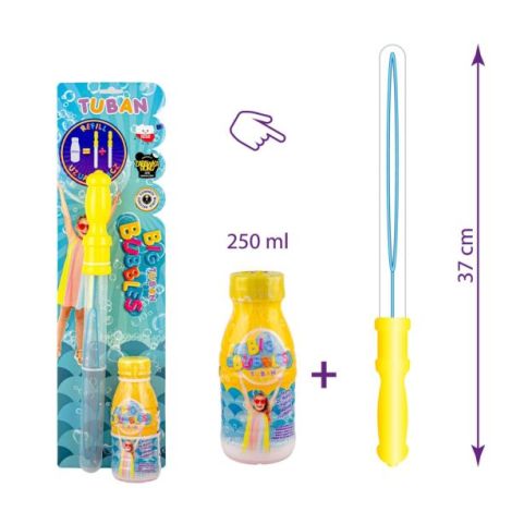 Set Baloane de sapun gigante - accesoriu sabie + solutie 250 ml - poza 1