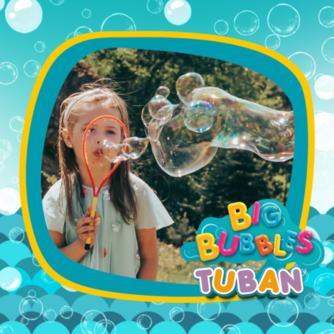 Set Baloane de sapun gigante - Inel + solutie 400 ml - poza 4