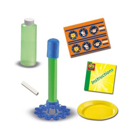 Set baloane de sapun pentru copii - Racheta cu multe inele - poza 3