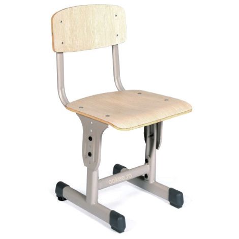 Set banca si scaun scolar individuale cu inaltime reglabila 64 - 79 - poza 4