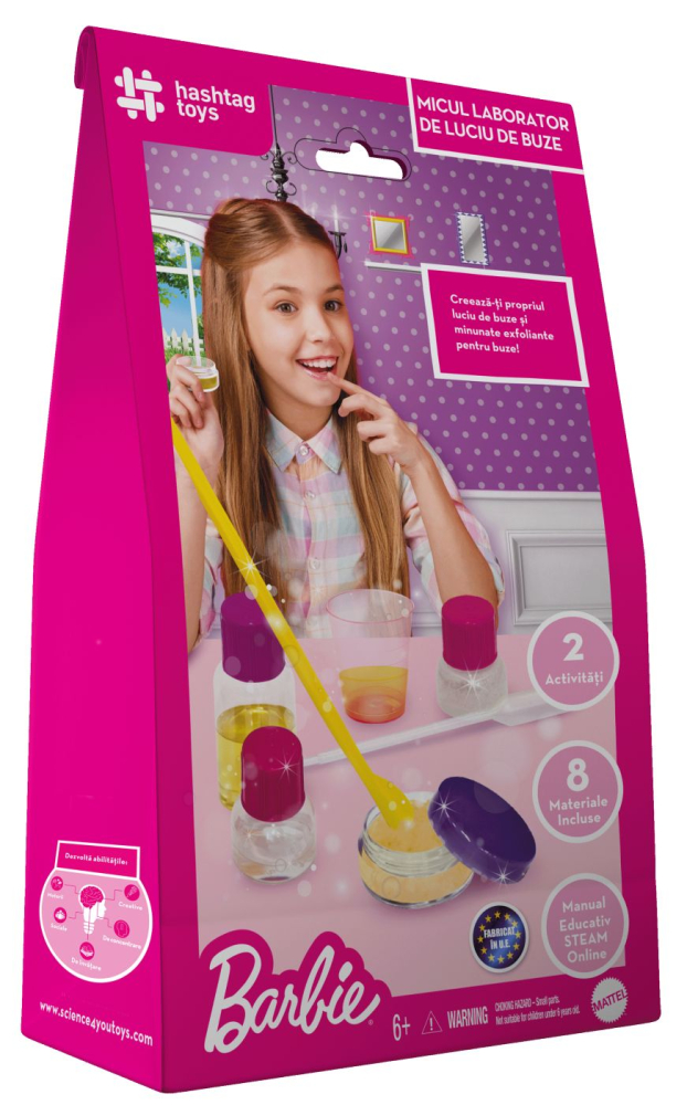 SET BARBIE MICUL LABORATOR DE LUCIU DE BUZE