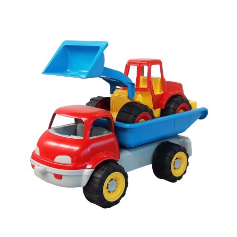 Set Basculanta si excavator de jucarie Matteuz - poza 1