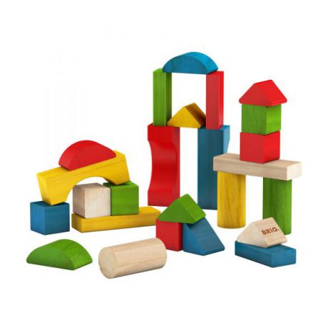 Set blocuri colorate din lemn 25 piese 30114 Brio - poza 2