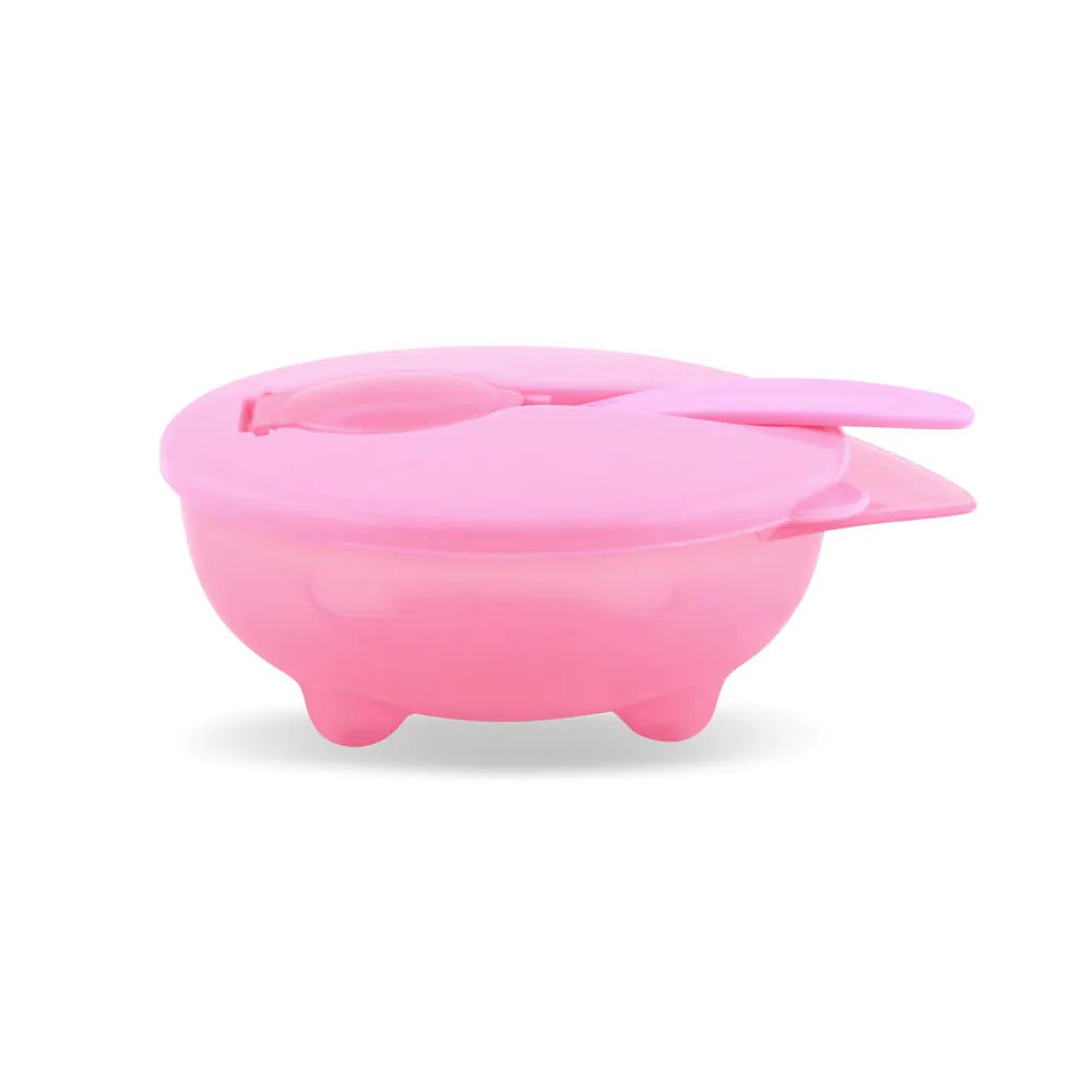 Set bol si lingura Lorelli Baby Care Roz - poza 1