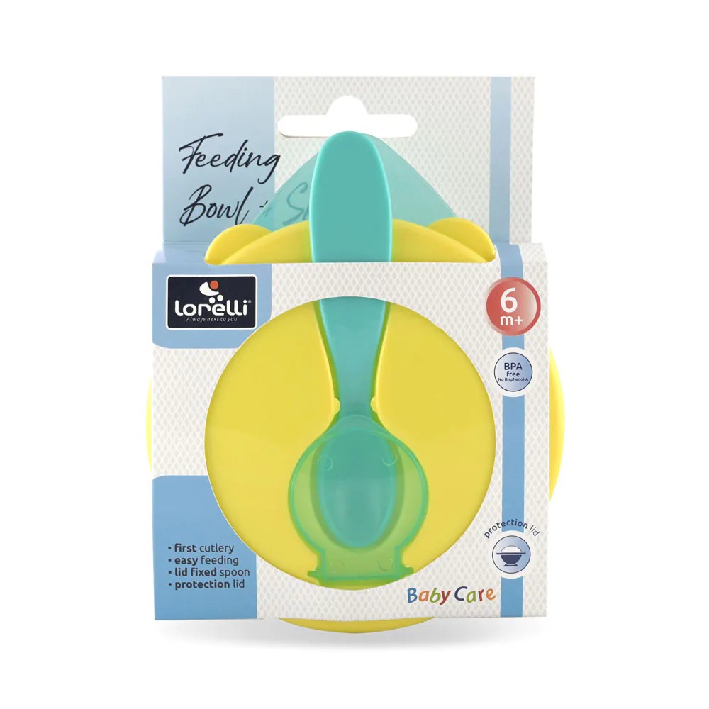 Set bol si lingura Lorelli Baby Care Verde - poza 3