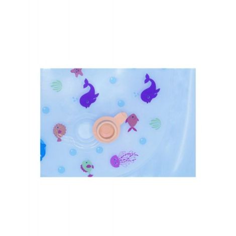 Set cadita de baie cu 6 piese BabyJem (Culoare: Bleu) - poza 3